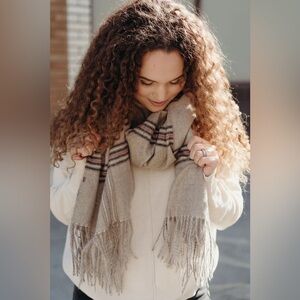 Carly Jean Maisy Plaid Scarf